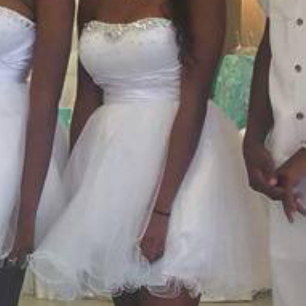 White dress